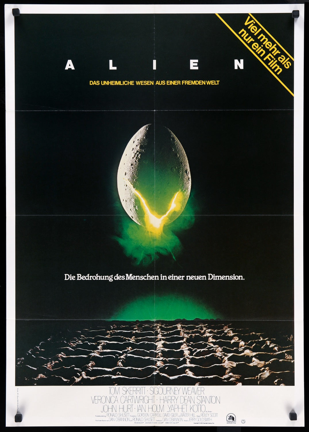 Alien (1979) original movie poster for sale at Original Film Art - Vintage Movie Posters