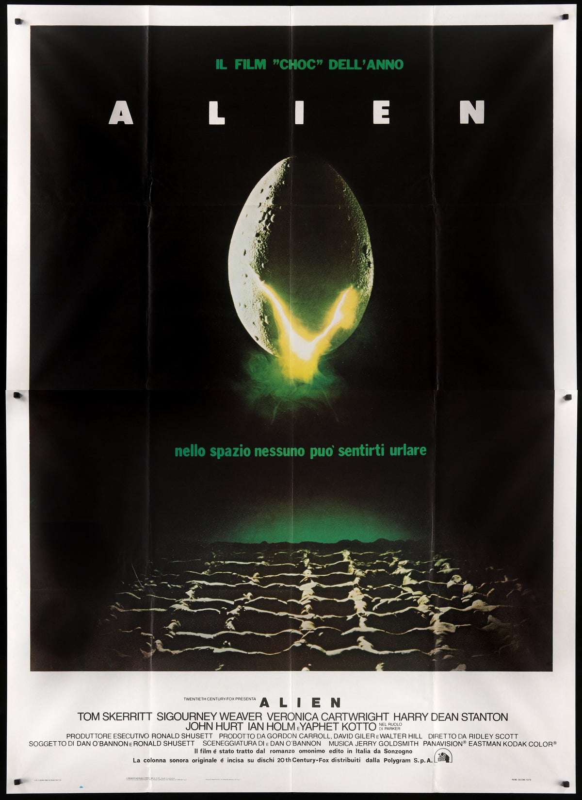 Alien (1979) original movie poster for sale at Original Film Art - Vintage Movie Posters