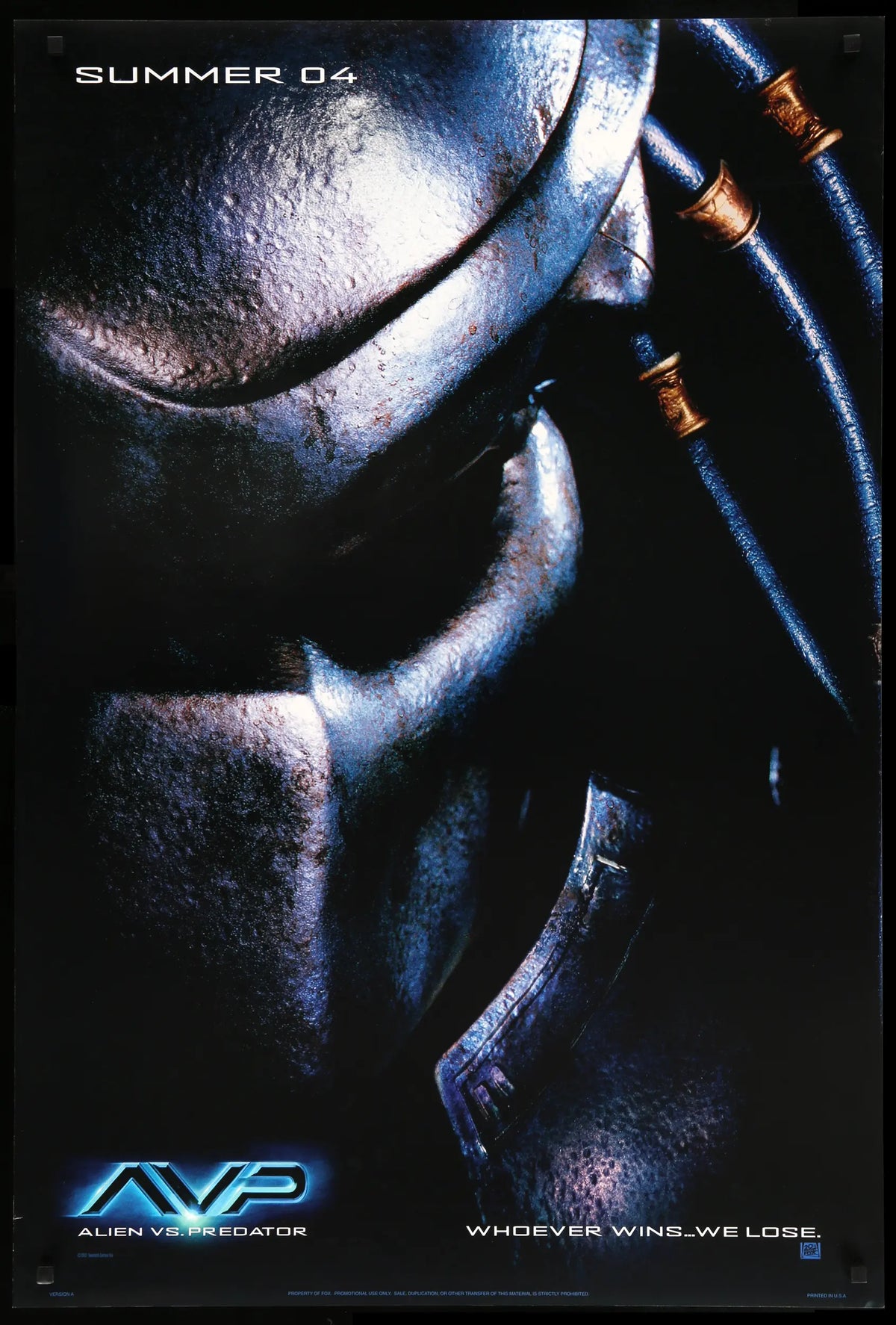 Alien Vs. Predator (2004) original movie poster for sale at Original Film Art - Vintage Movie Posters