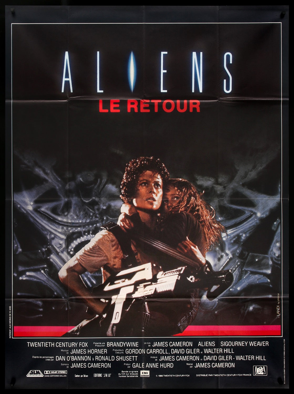 Aliens (1986) original movie poster for sale at Original Film Art