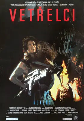 Aliens (1986) original movie poster for sale at Original Film Art