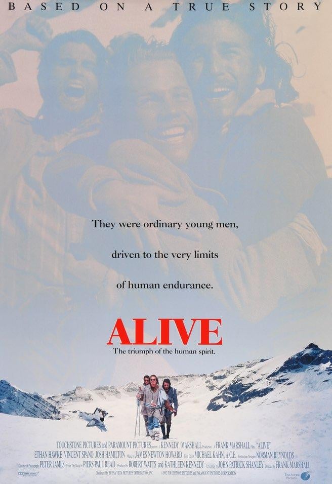 Alive (1993) original movie poster for sale at Original Film Art - Vintage Movie Posters