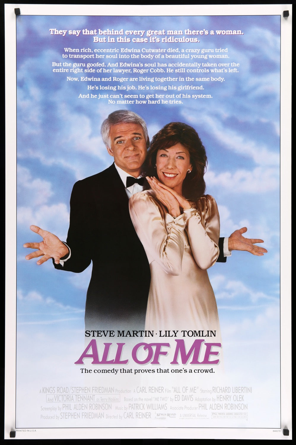 All of Me (1984) original movie poster for sale at Original Film Art - Vintage Movie Posters