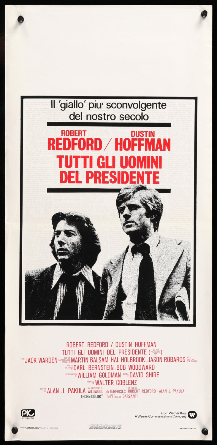 All the President&#39;s Men (1976) original movie poster for sale at Original Film Art