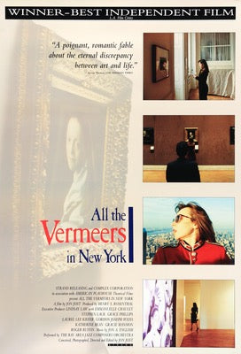 All the Vermeers in New York (1990) original movie poster for sale at Original Film Art