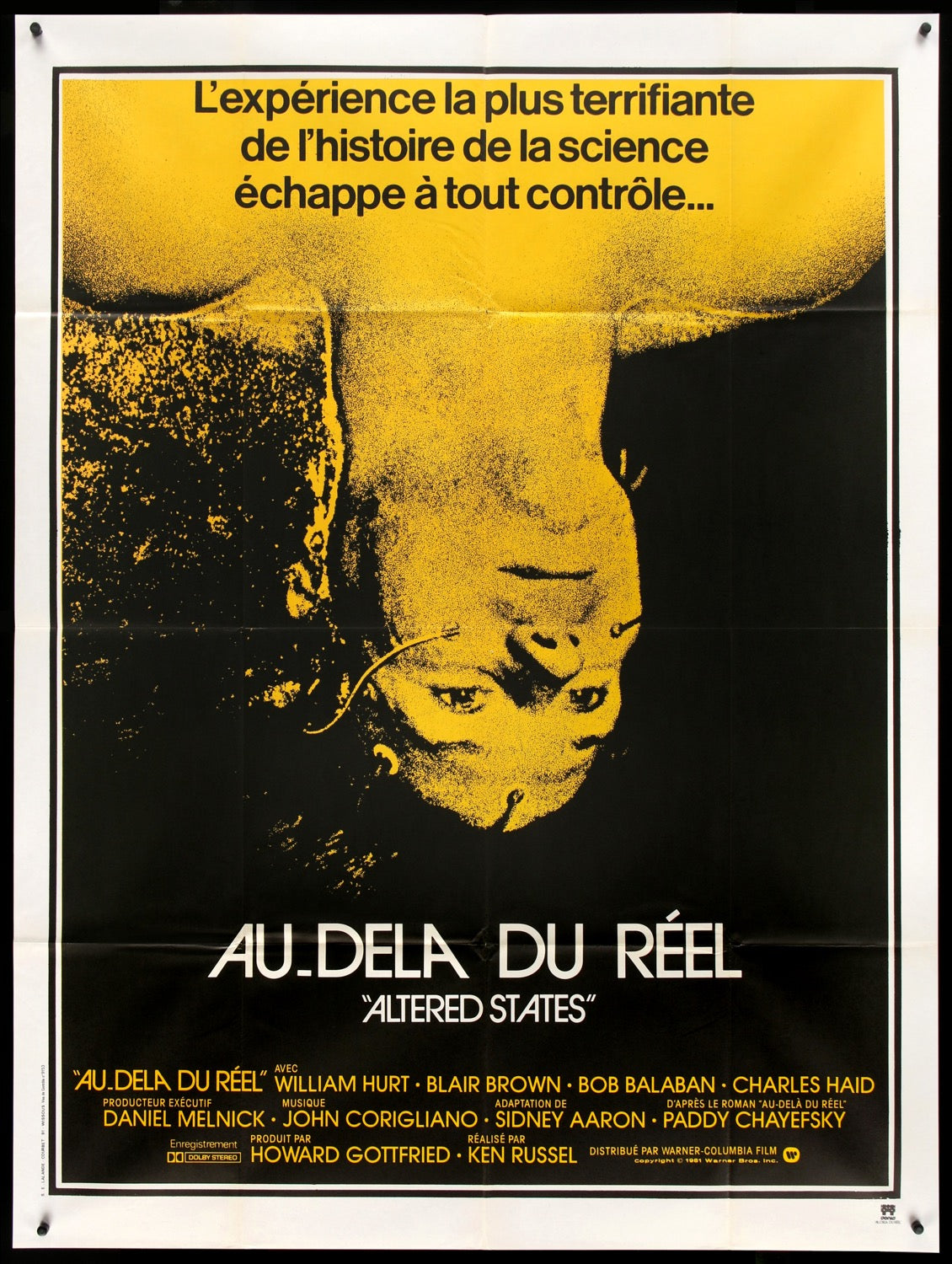 Altered States (1980) original movie poster for sale at Original Film Art - Vintage Movie Posters