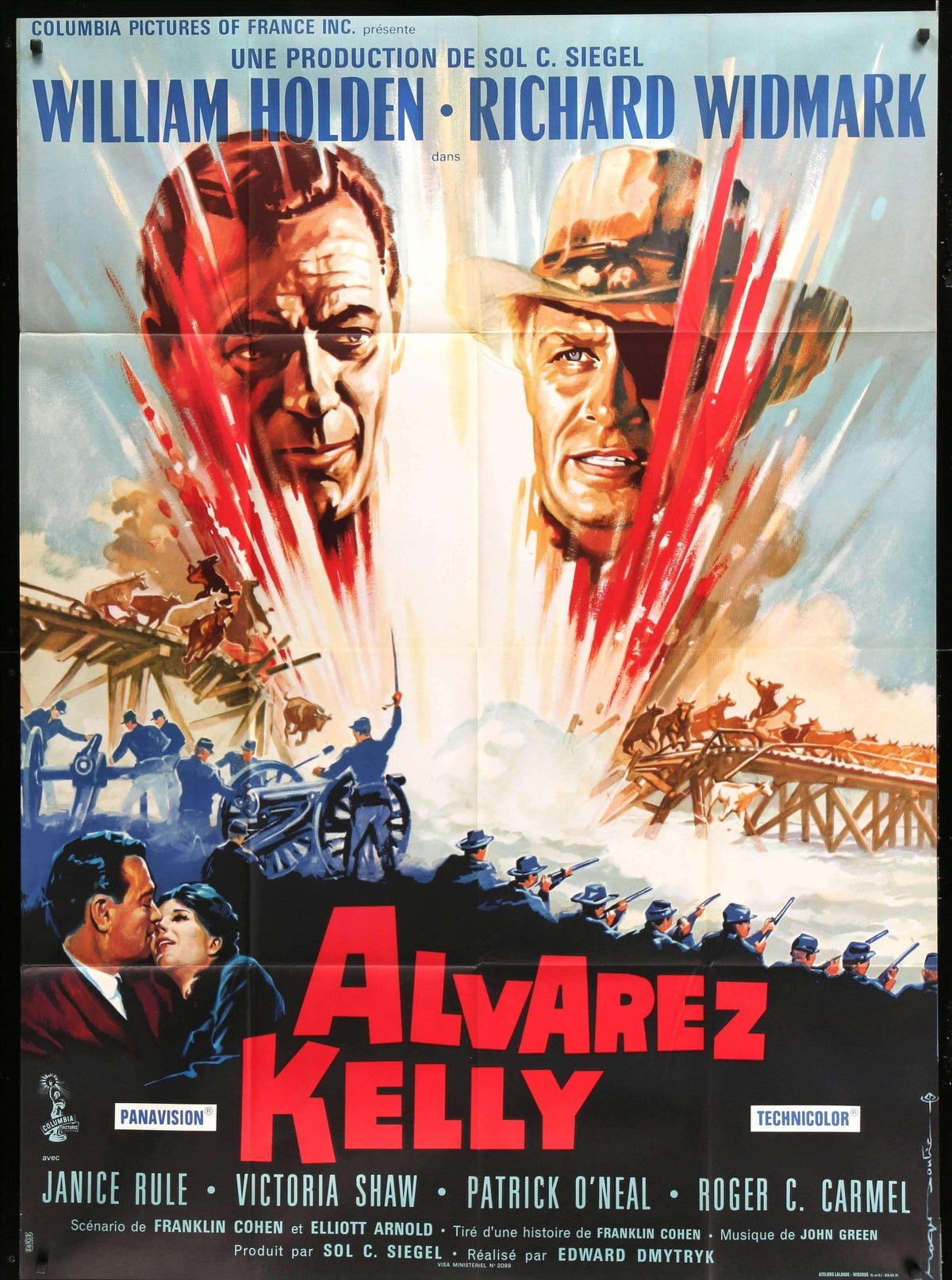 Alvarez Kelly (1966) original movie poster for sale at Original Film Art