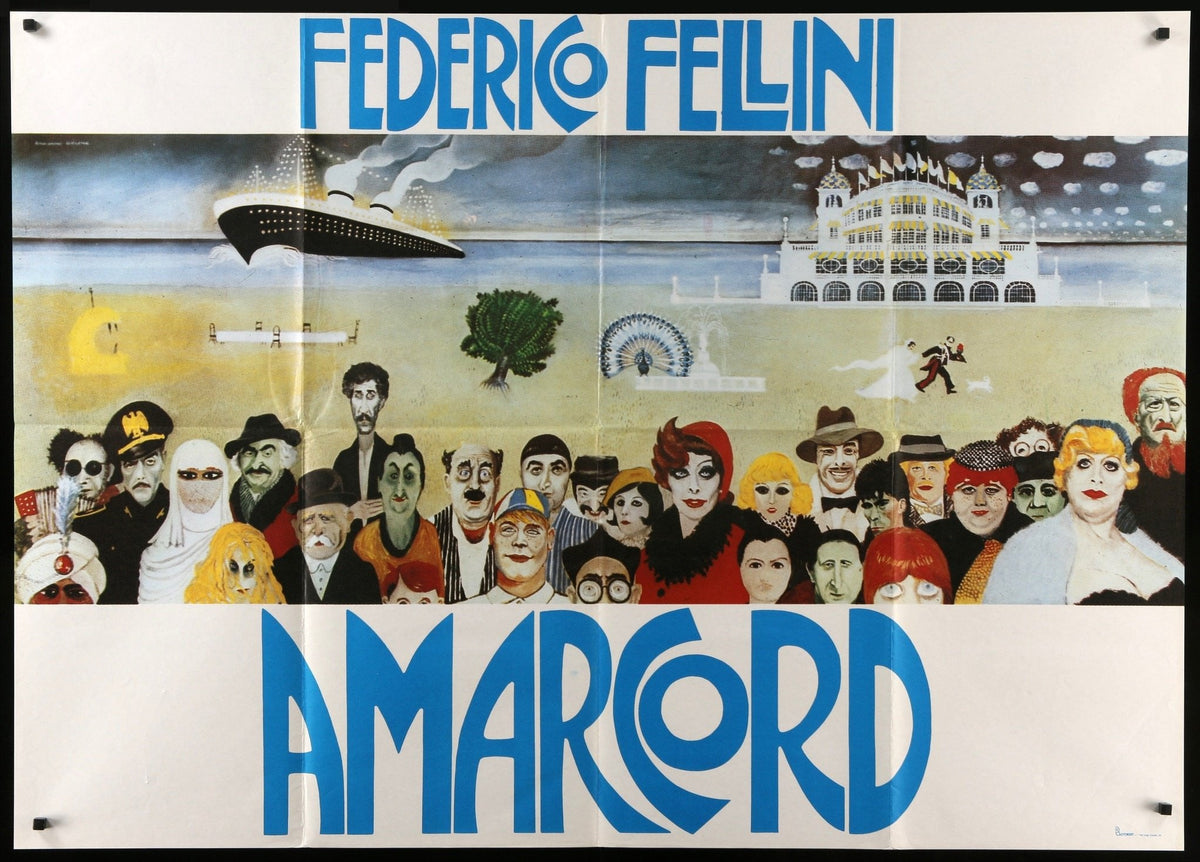 Amarcord (1973) original movie poster for sale at Original Film Art