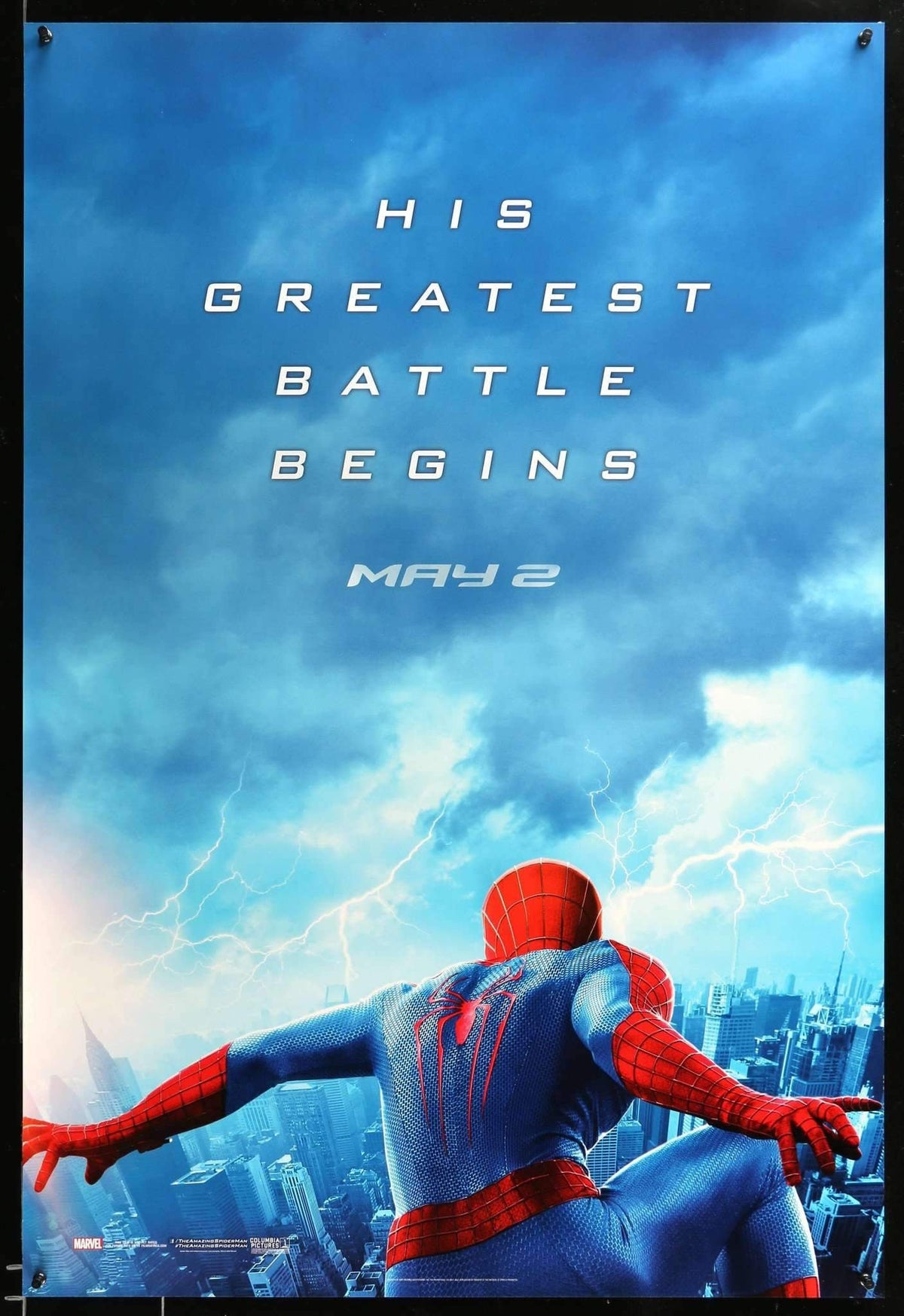 Amazing Spider-Man 2 (2014) original movie poster for sale at Original Film Art