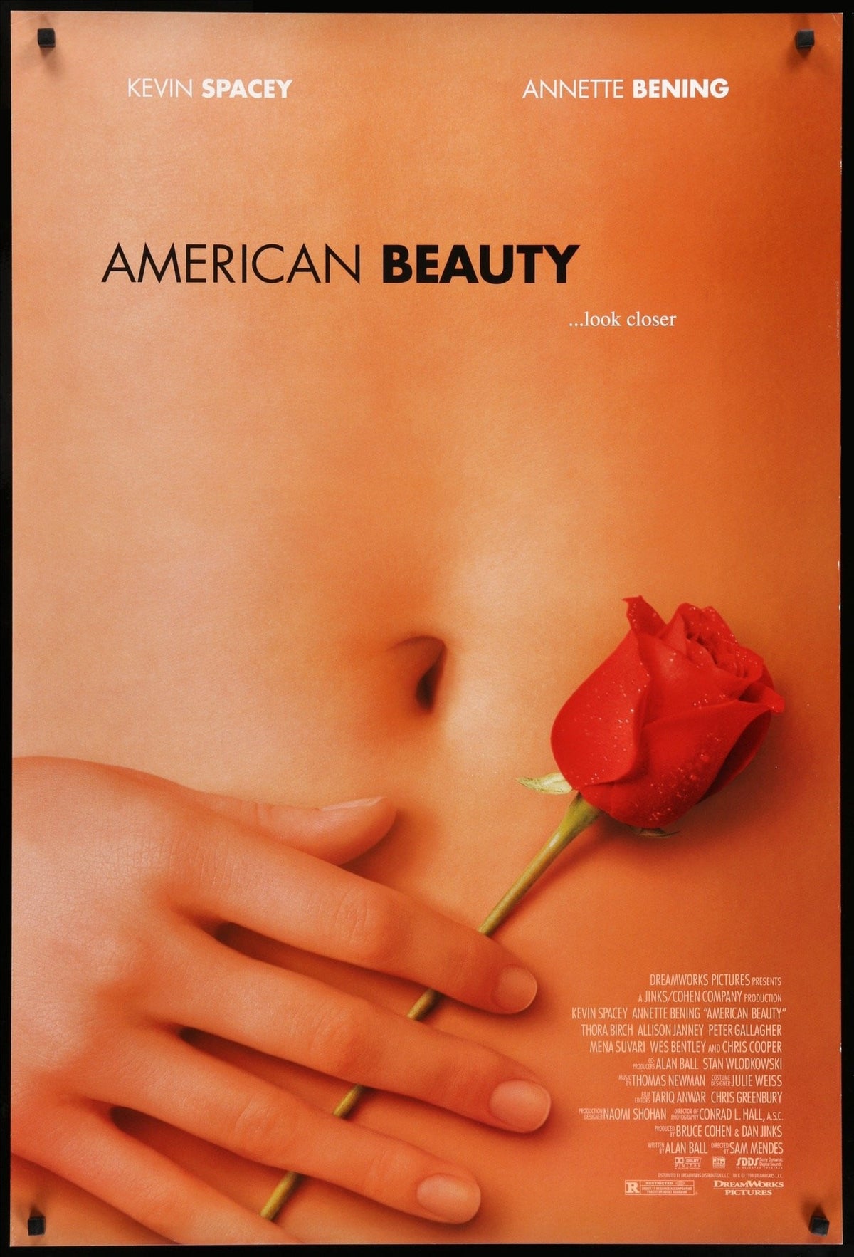 American Beauty (1999) original movie poster for sale at Original Film Art