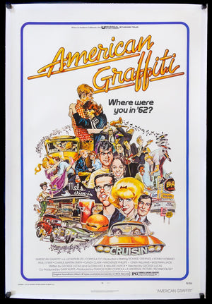 American Graffiti (1973) original movie poster for sale at Original Film Art