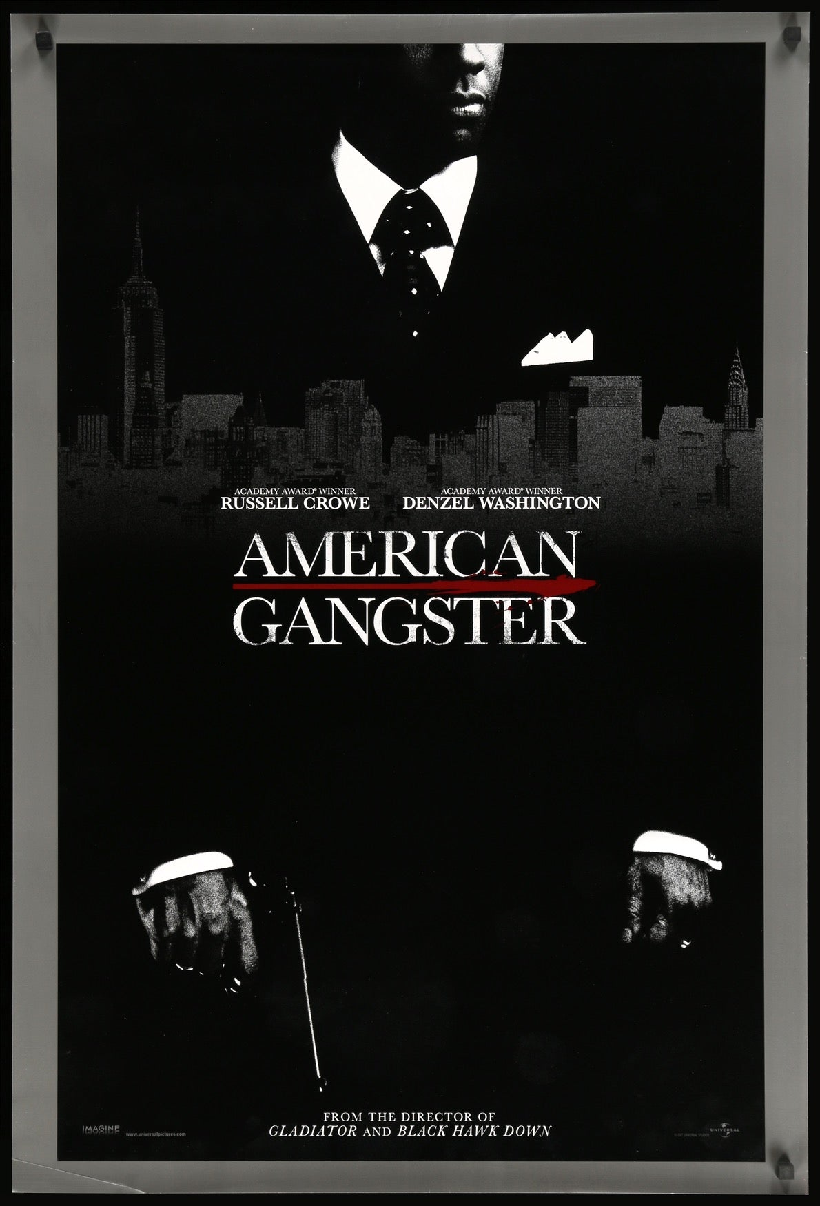 American Gangster (2007) original movie poster for sale at Original Film Art - Vintage Movie Posters