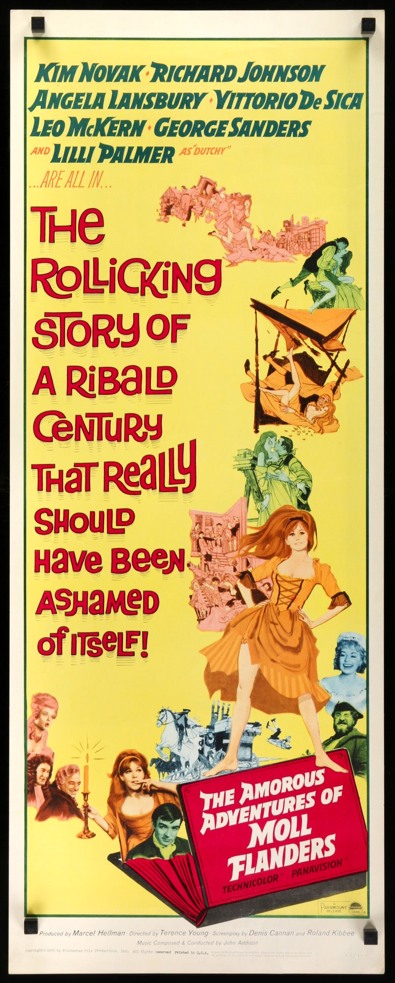 Amorous Adventures of Moll Flanders (1965) original movie poster for sale at Original Film Art - Vintage Movie Posters