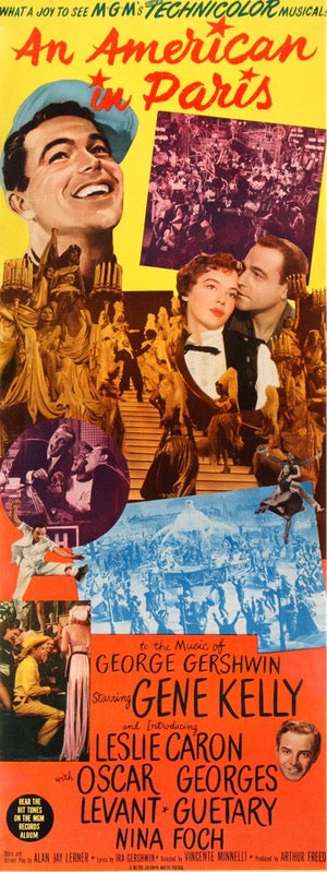 An American in Paris (1951) original movie poster for sale at Original Film Art - Vintage Movie Posters