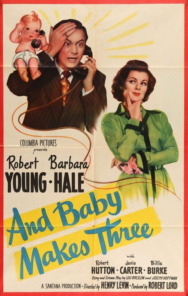 And Baby Makes Three (1949) original movie poster for sale at Original Film Art - Vintage Movie Posters