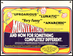 And Now for Something Completely Different (1971) original movie poster for sale at Original Film Art