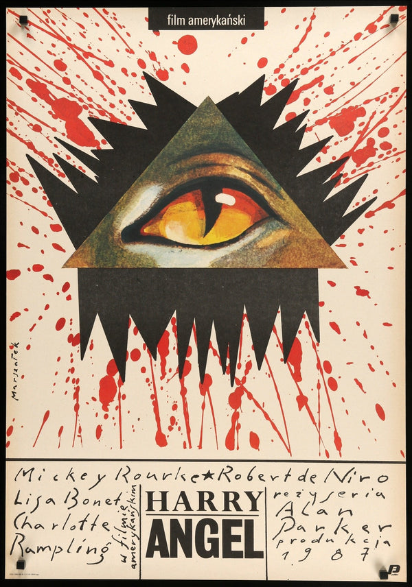Heart Angel T.Takamizawa ポスター Angel Heart (1987) Original Polish Movie Poster - Original Film