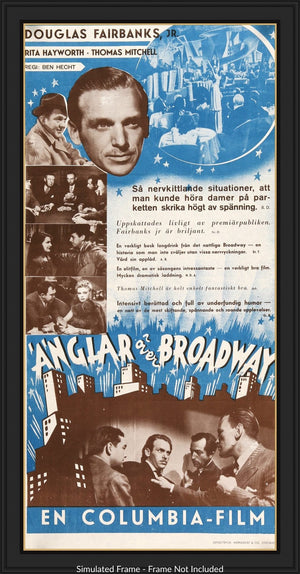 Angels Over Broadway (1940) original movie poster for sale at Original Film Art