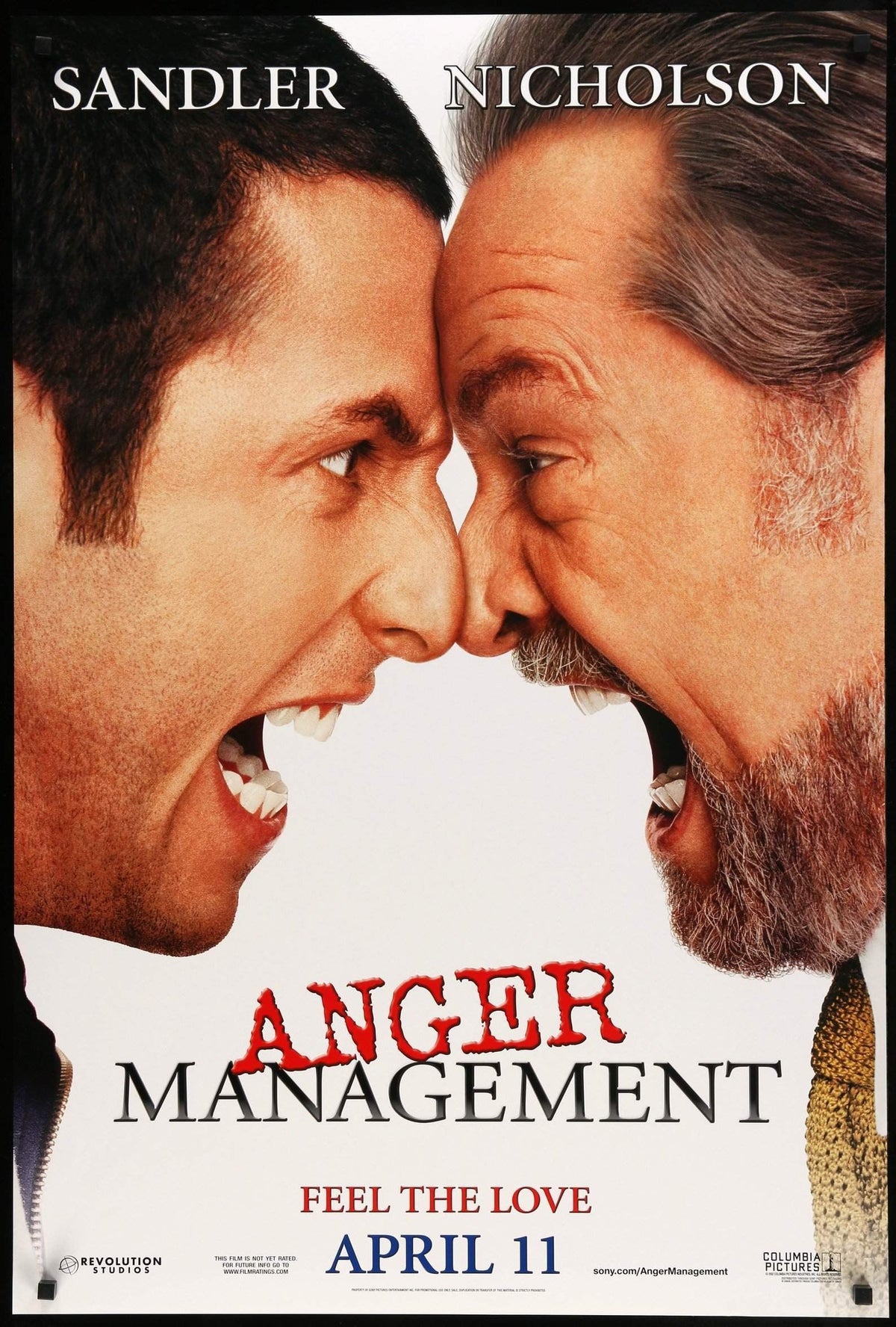 Anger Management (2003) original movie poster for sale at Original Film Art
