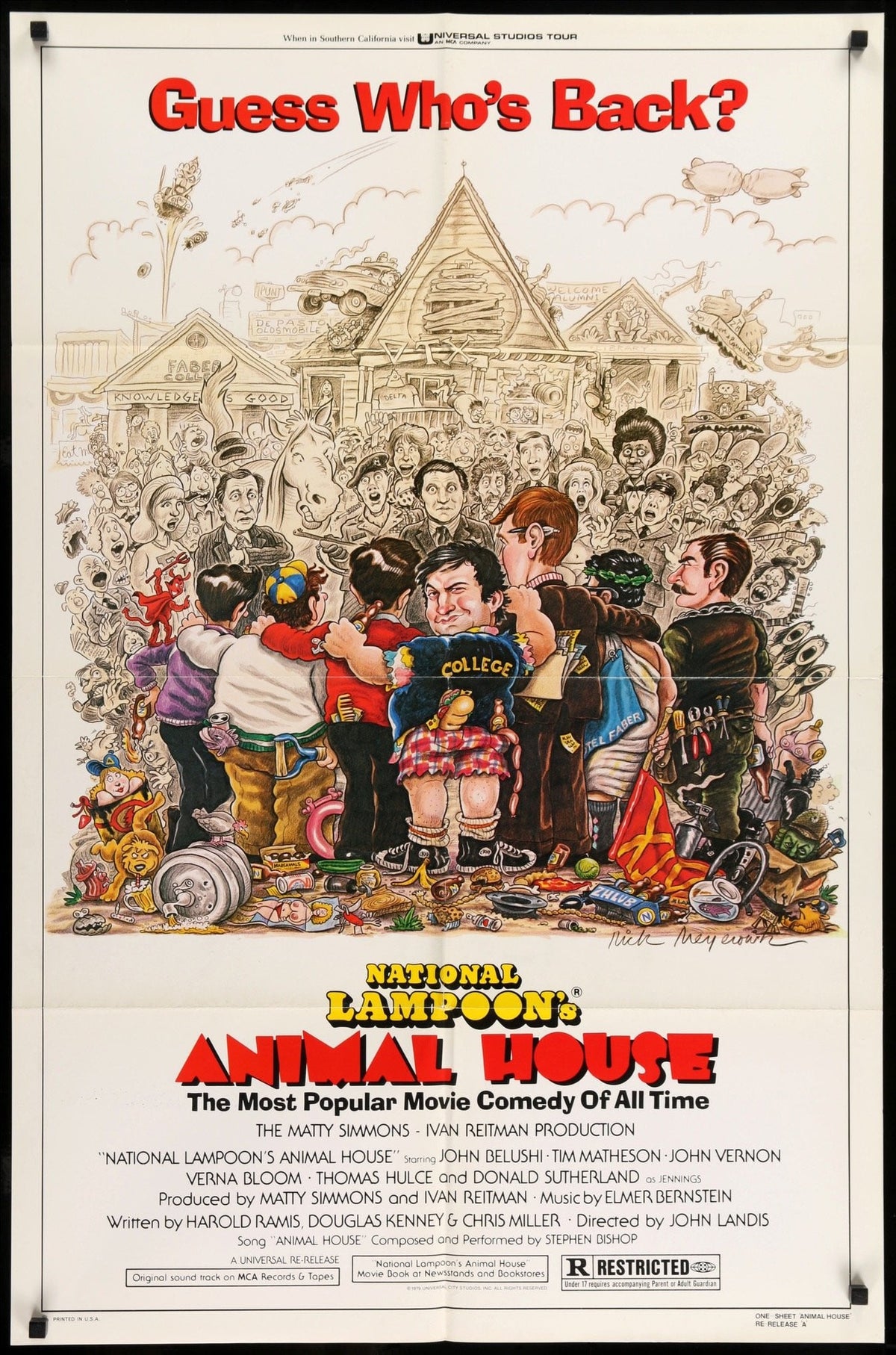 Animal House (1978) original movie poster for sale at Original Film Art