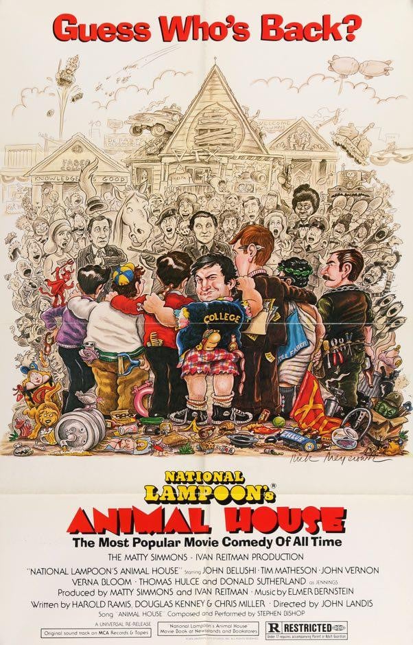 Animal House (1978) original movie poster for sale at Original Film Art - Vintage Movie Posters