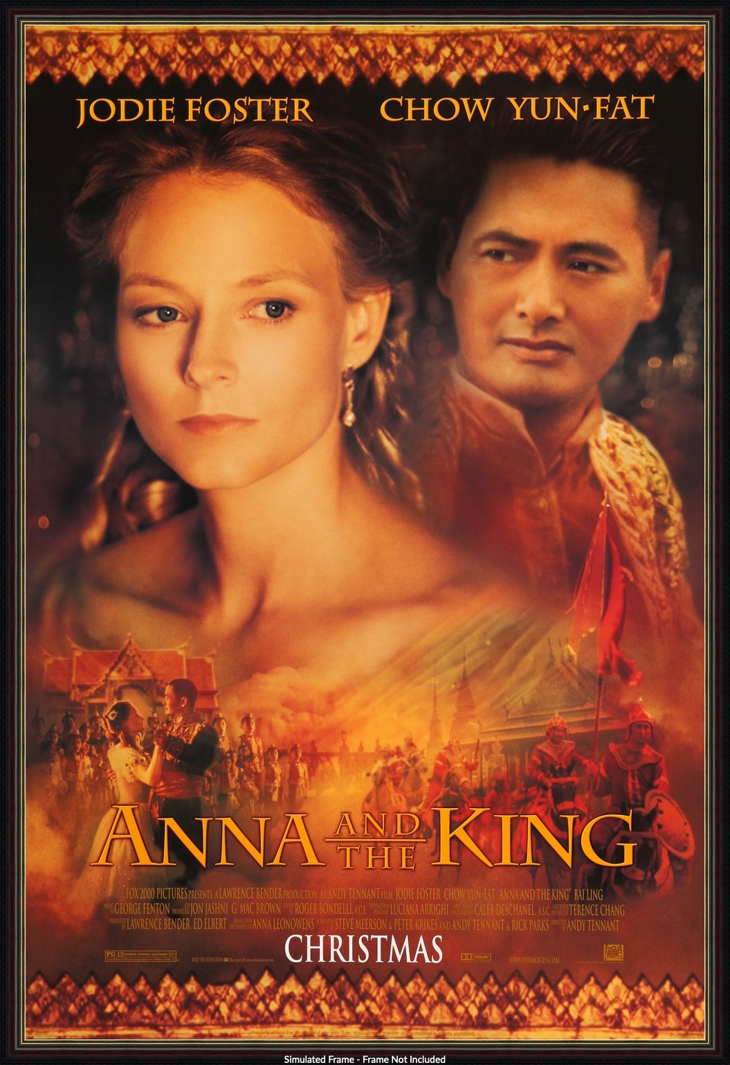 Anna and the King (1999) original movie poster for sale at Original Film Art - Vintage Movie Posters