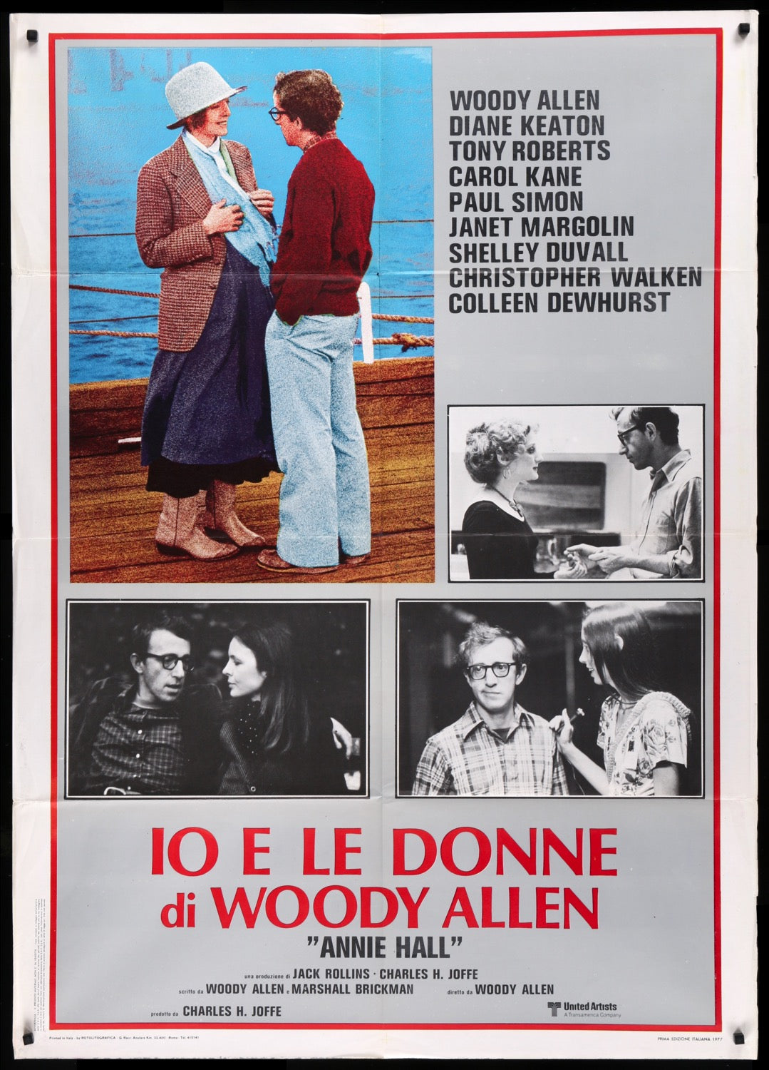 Annie Hall (1977) original movie poster for sale at Original Film Art - Vintage Movie Posters