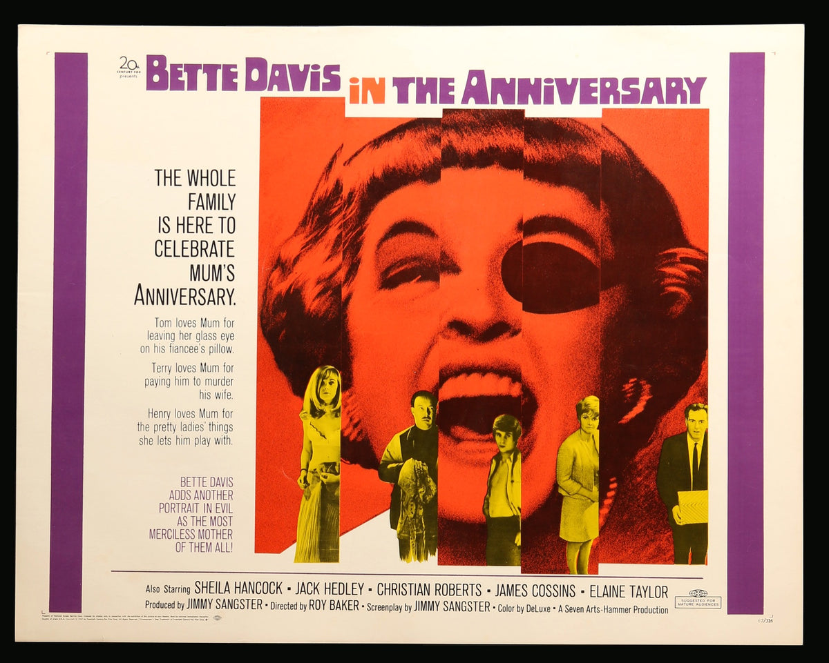 Anniversary (1968) original movie poster for sale at Original Film Art - Vintage Movie Posters