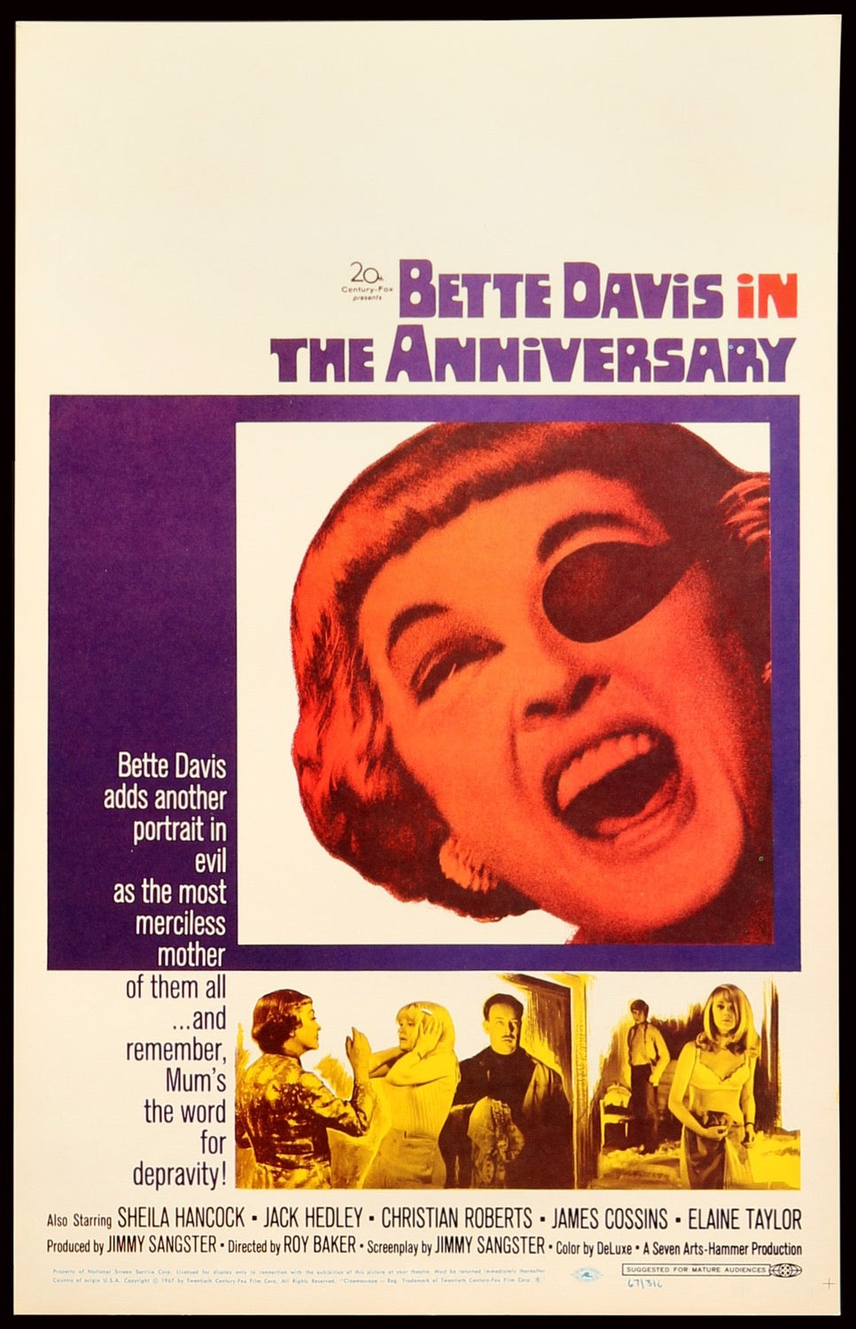 Anniversary (1968) original movie poster for sale at Original Film Art