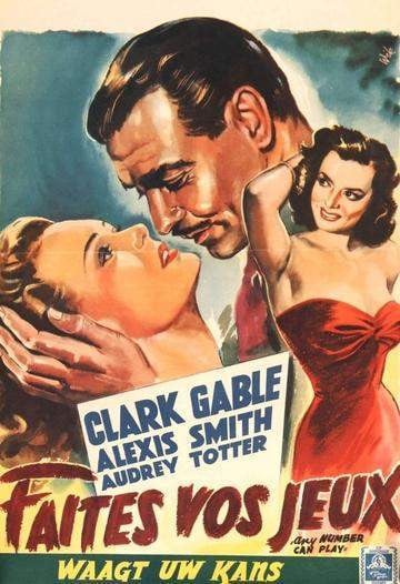 Any Number Can Play (1949) original movie poster for sale at Original Film Art - Vintage Movie Posters