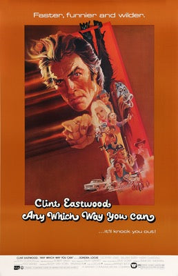 Any Which Way You Can (1980) original movie poster for sale at Original Film Art