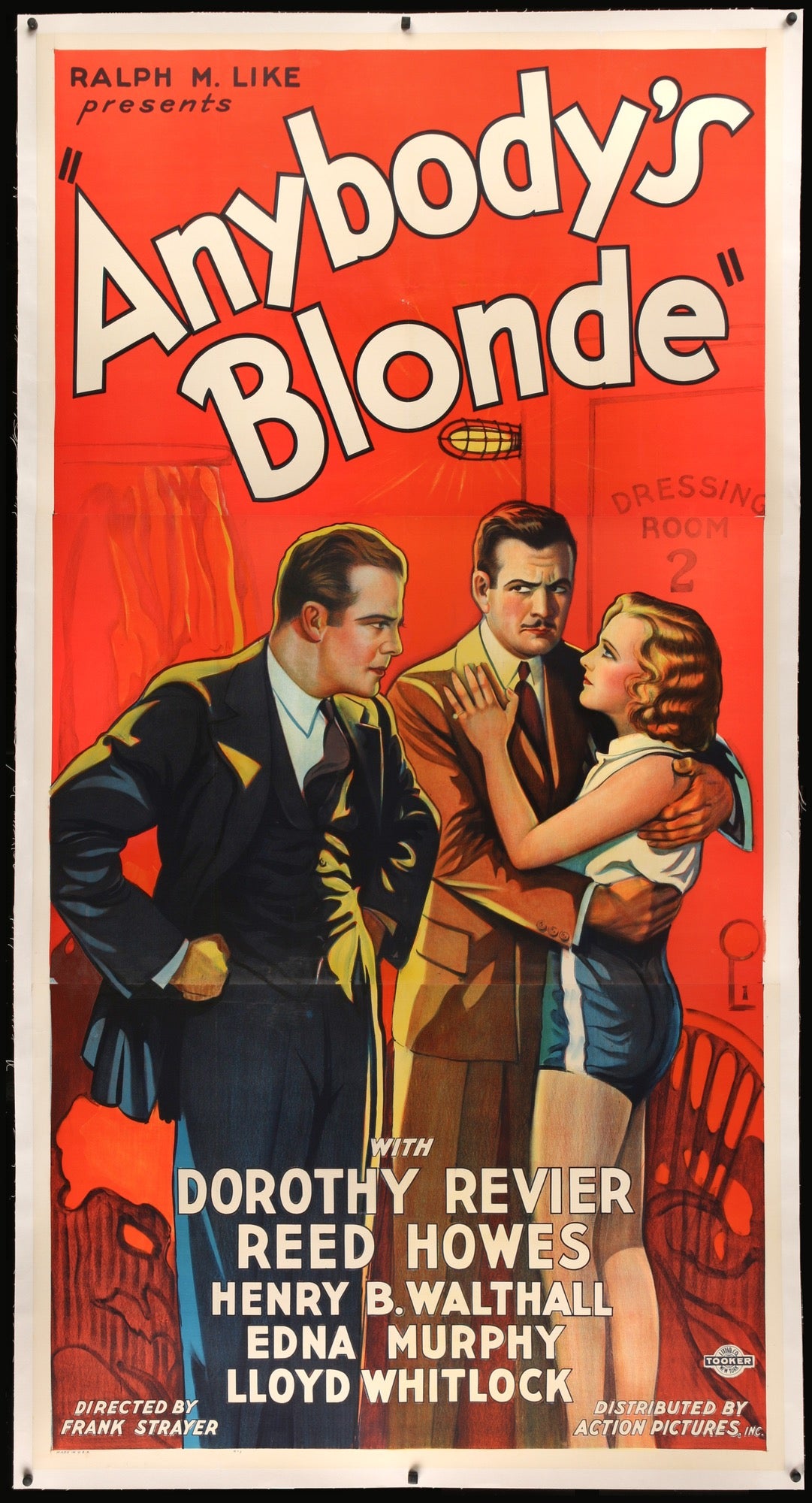 Anybody&#39;s Blonde (1931) original movie poster for sale at Original Film Art