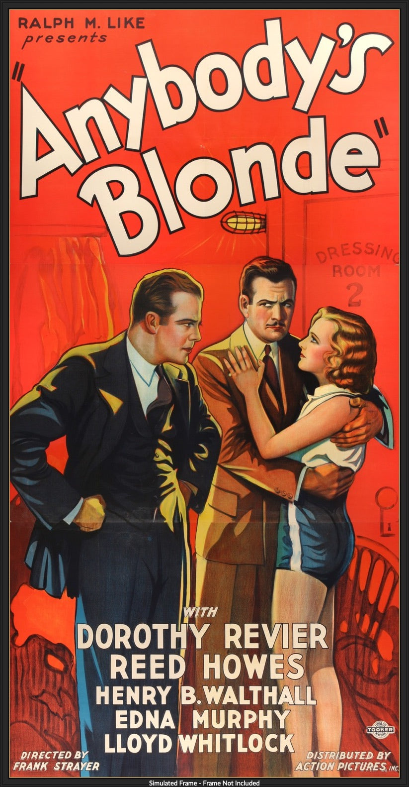 Anybody's Blonde (1931) original movie poster for sale at Original Film Art