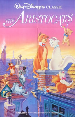 Aristocats (1970) original movie poster for sale at Original Film Art - Vintage Movie Posters