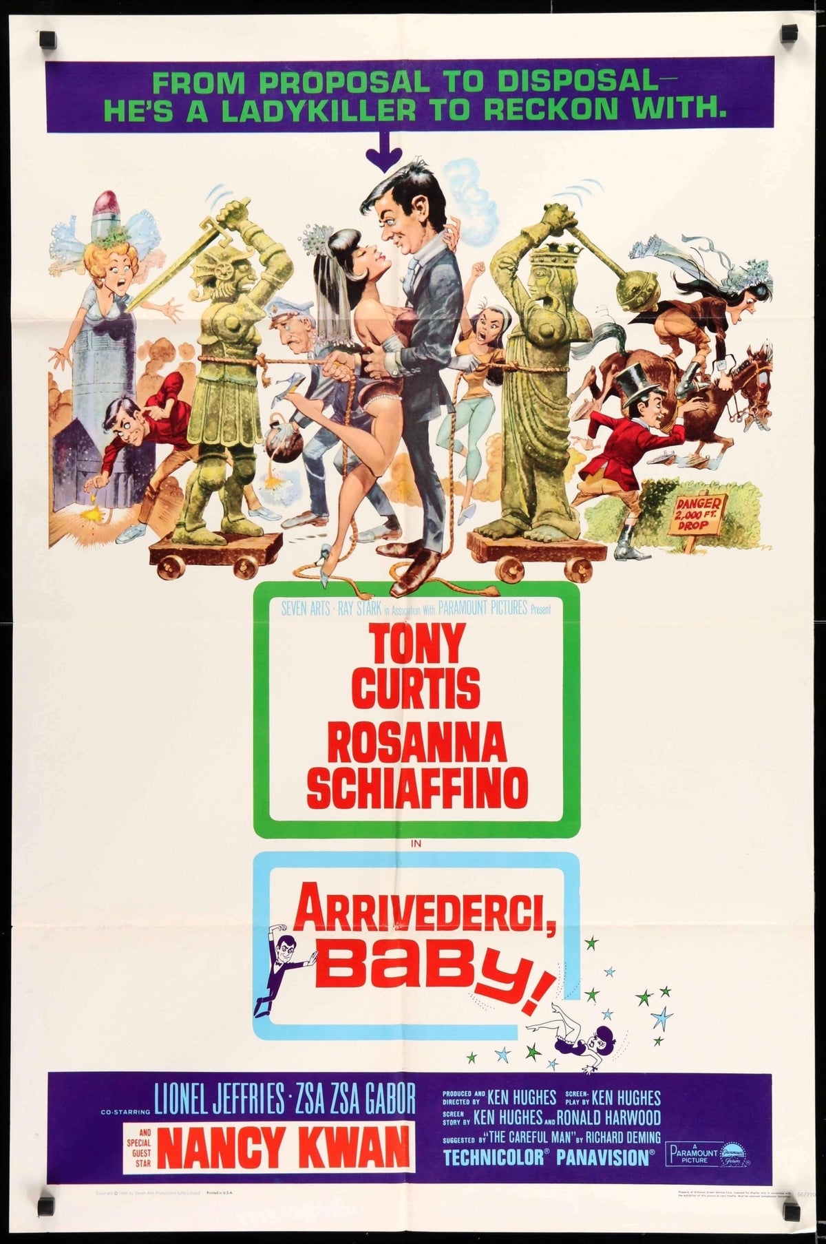 Arrivederci, Baby! (1966) original movie poster for sale at Original Film Art
