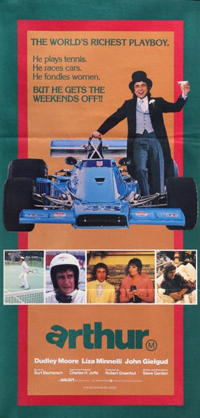 Arthur (1981) original movie poster for sale at Original Film Art - Vintage Movie Posters