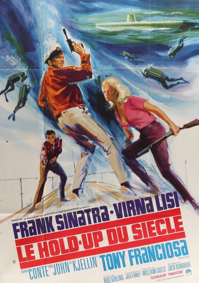 Assault on a Queen (1966) original movie poster for sale at Original Film Art - Vintage Movie Posters