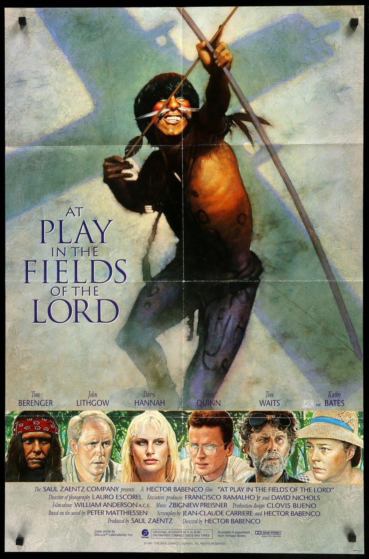 At Play in the Fields of the Lord (1991) original movie poster for sale at Original Film Art