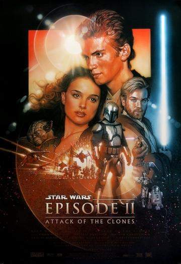Star Wars: Episode II - Attack of the Clones (2002) original movie poster for sale at Original Film Art - Vintage Movie Posters