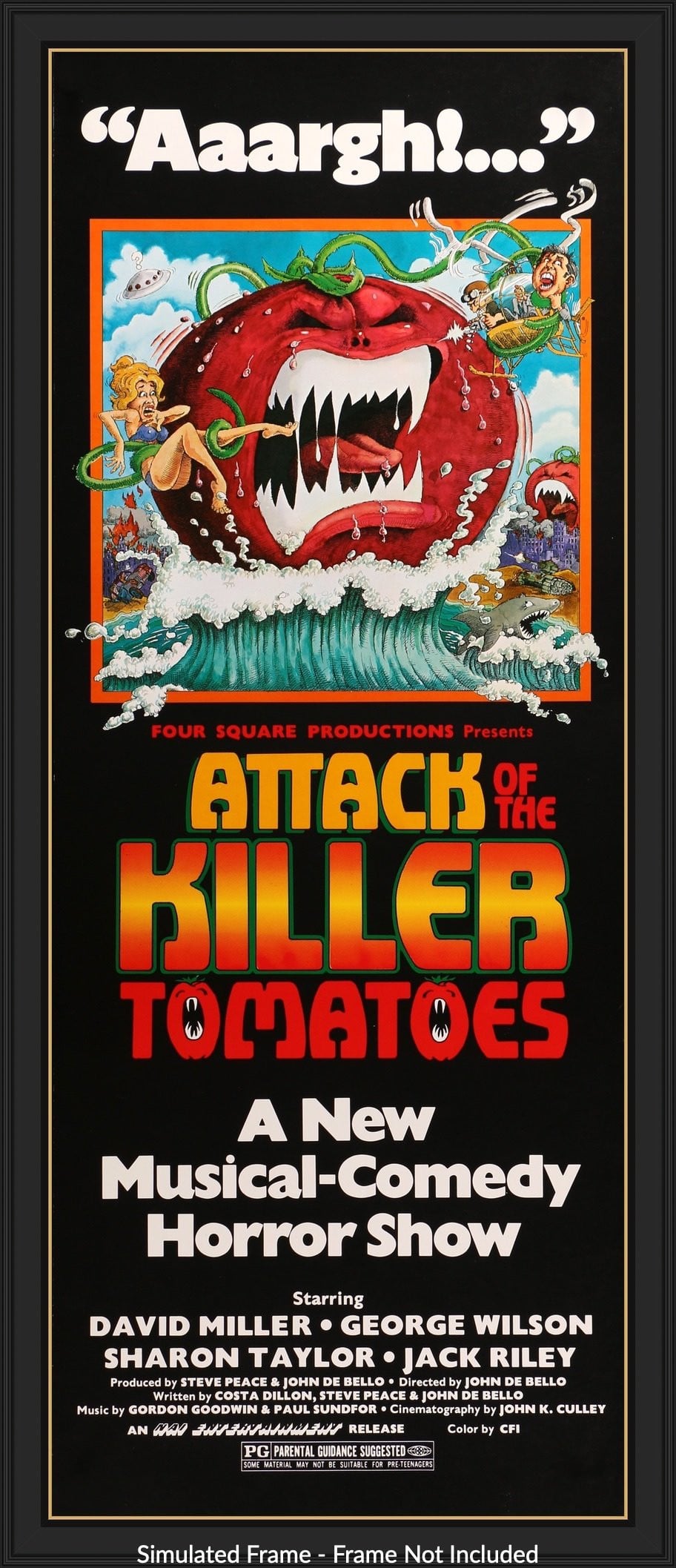 Attack of the Killer Tomatoes (1978) original movie poster for sale at Original Film Art