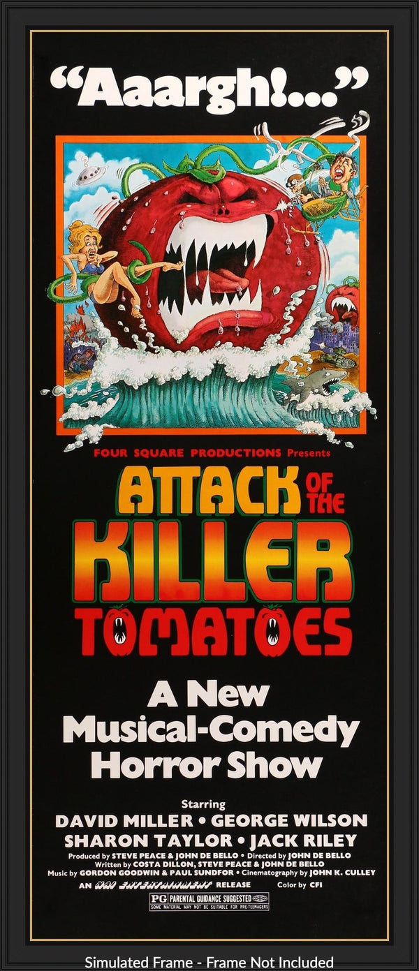 Attack of the Killer Tomatoes (1978) Original Insert Movie Poster