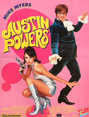 Austin Powers: International Man of Mystery (1997) original movie poster for sale at Original Film Art - Vintage Movie Posters