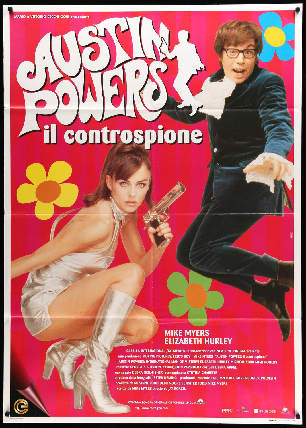 Austin Powers: International Man of Mystery (1997) original movie poster for sale at Original Film Art - Vintage Movie Posters