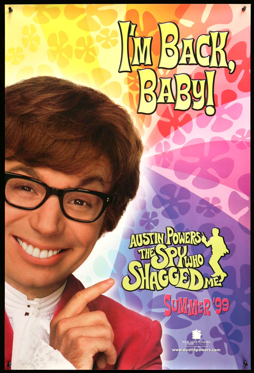Austin Powers: The Spy Who Shagged Me (1999) original movie poster for sale at Original Film Art - Vintage Movie Posters