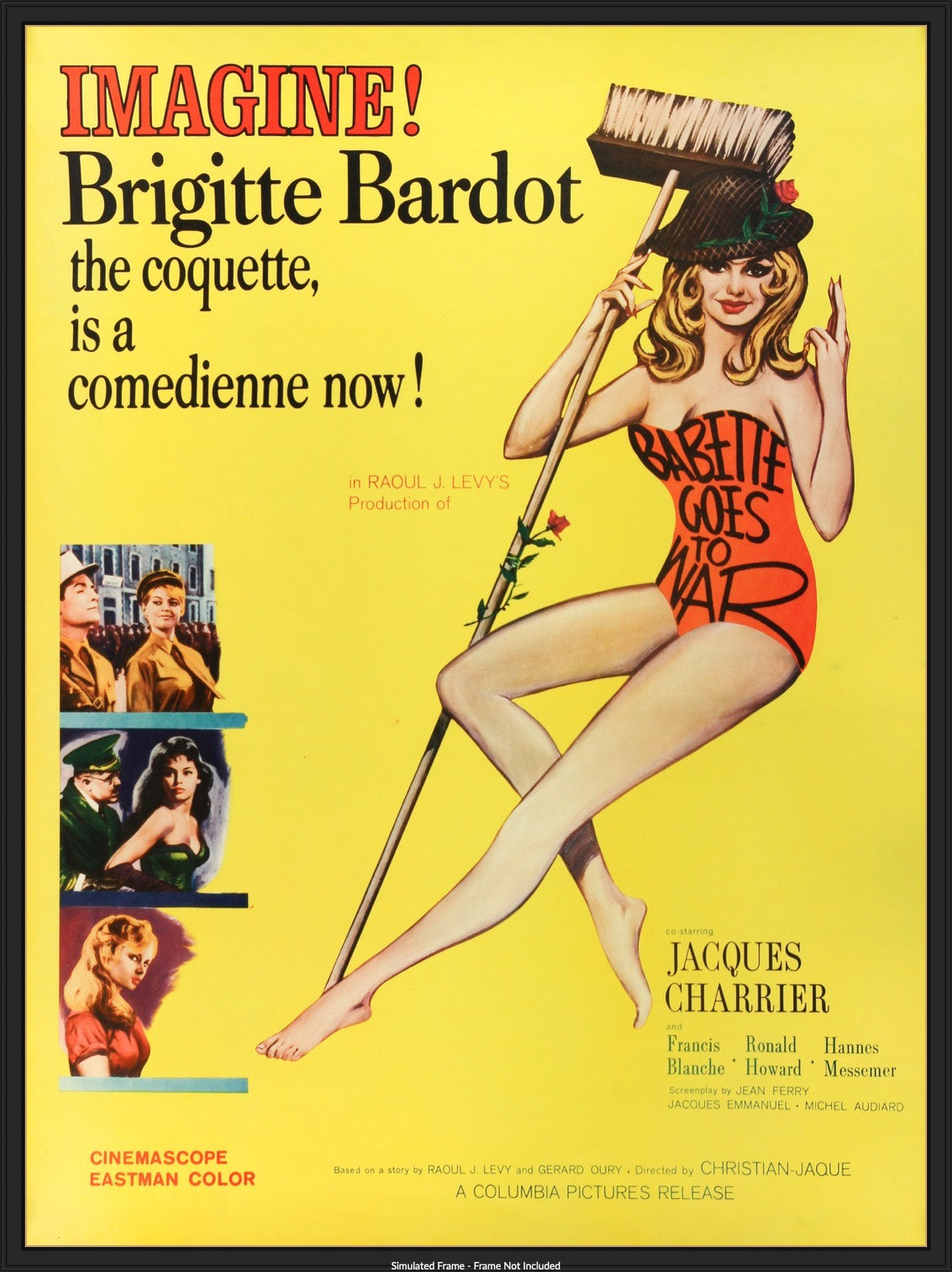Babette Goes to War (1959) original movie poster for sale at Original Film Art