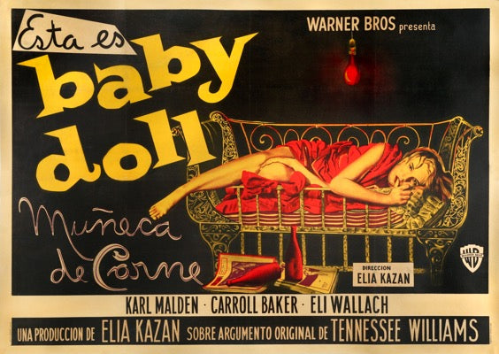 Baby Doll (1956) original movie poster for sale at Original Film Art