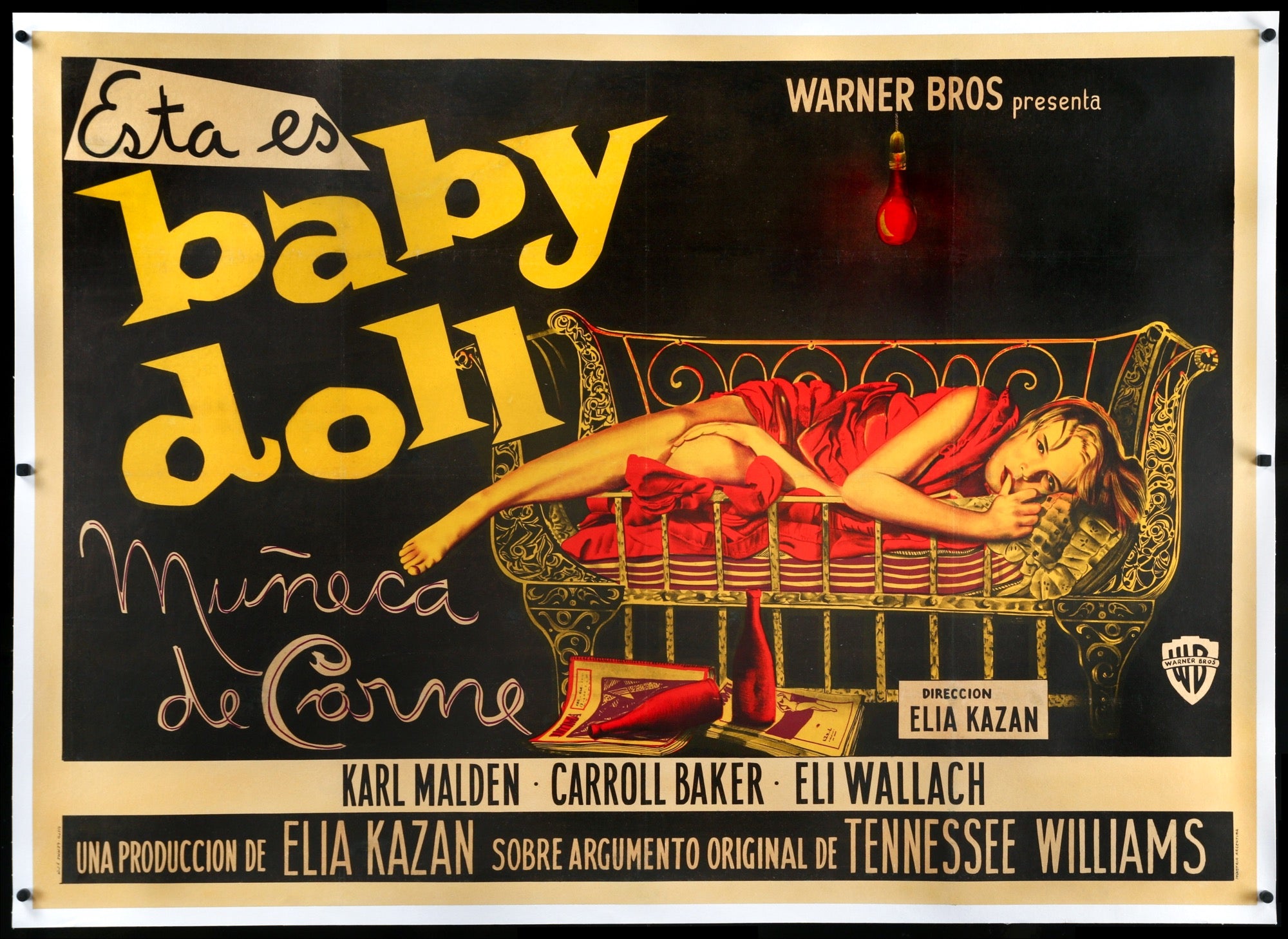 Baby Doll (1956) original movie poster for sale at Original Film Art