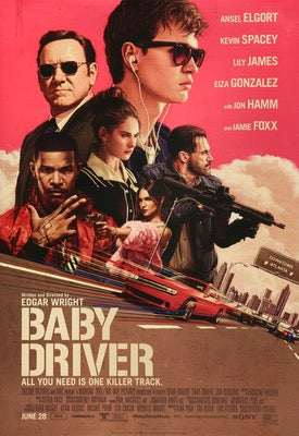 Baby Driver (2017) original movie poster for sale at Original Film Art - Vintage Movie Posters