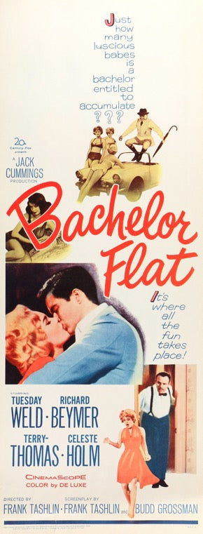 Bachelor Flat (1962) original movie poster for sale at Original Film Art - Vintage Movie Posters