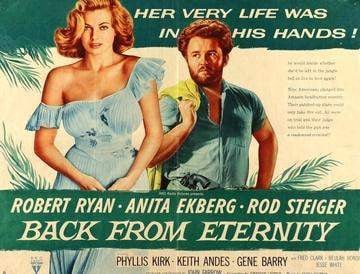 Back From Eternity (1956) original movie poster for sale at Original Film Art - Vintage Movie Posters